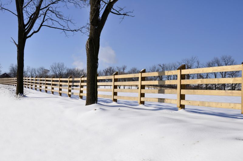 Winter Fence Inspection